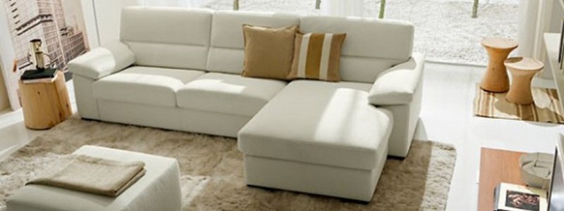 Sofa that is assembled